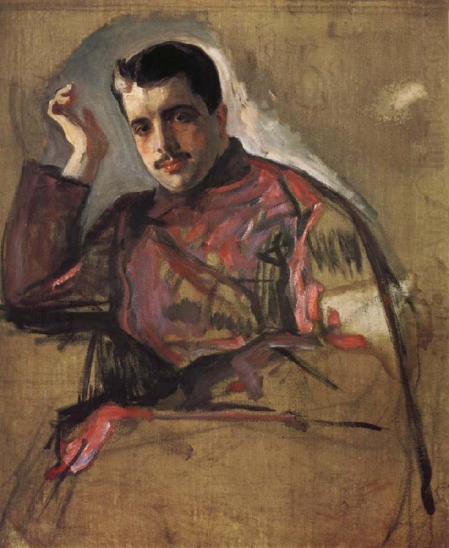 Valentin Serov Portrait of Sergei Diaghilev china oil painting image